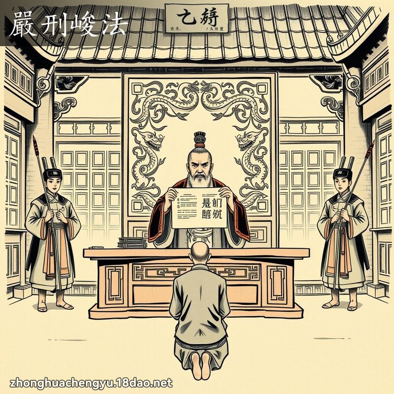 嚴刑峻法 配图