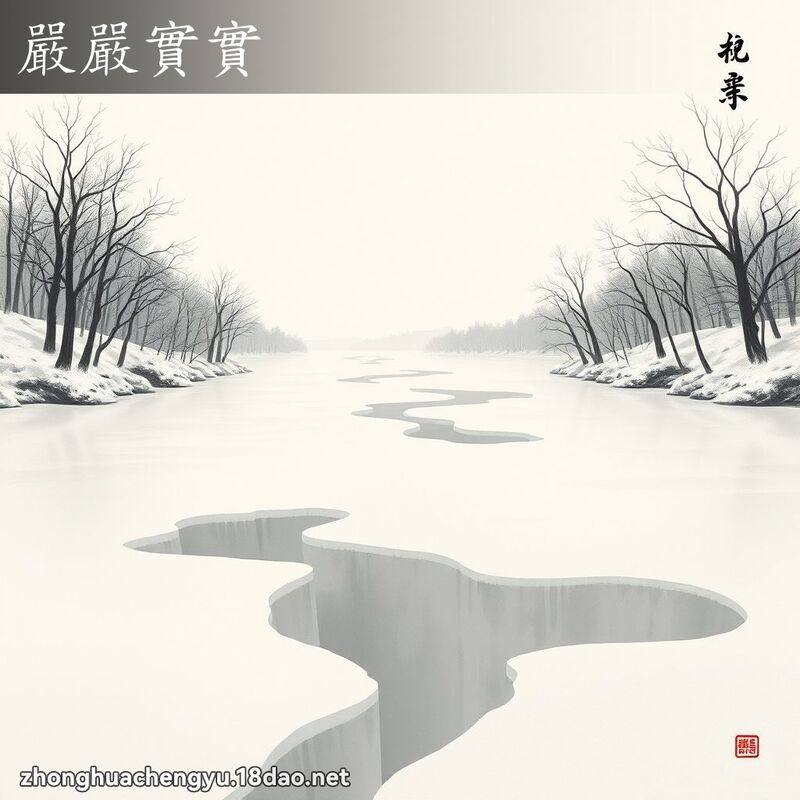 嚴嚴實實 配图