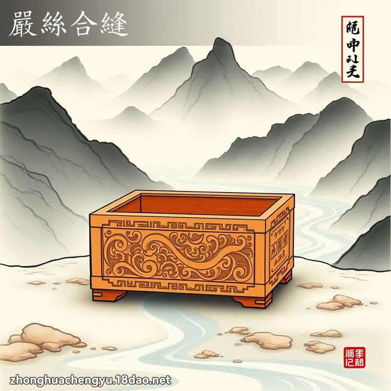 嚴絲合縫 配图