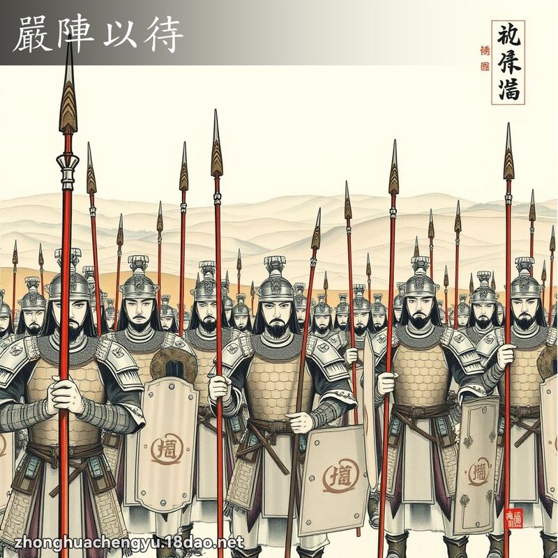 嚴陣以待 配图