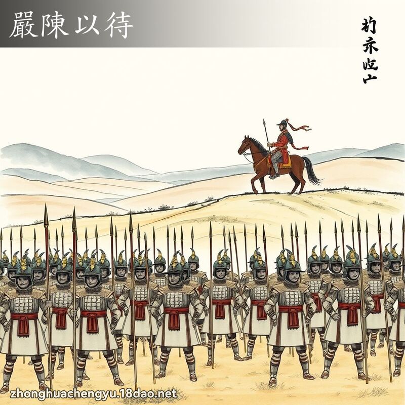 嚴陳以待 配图