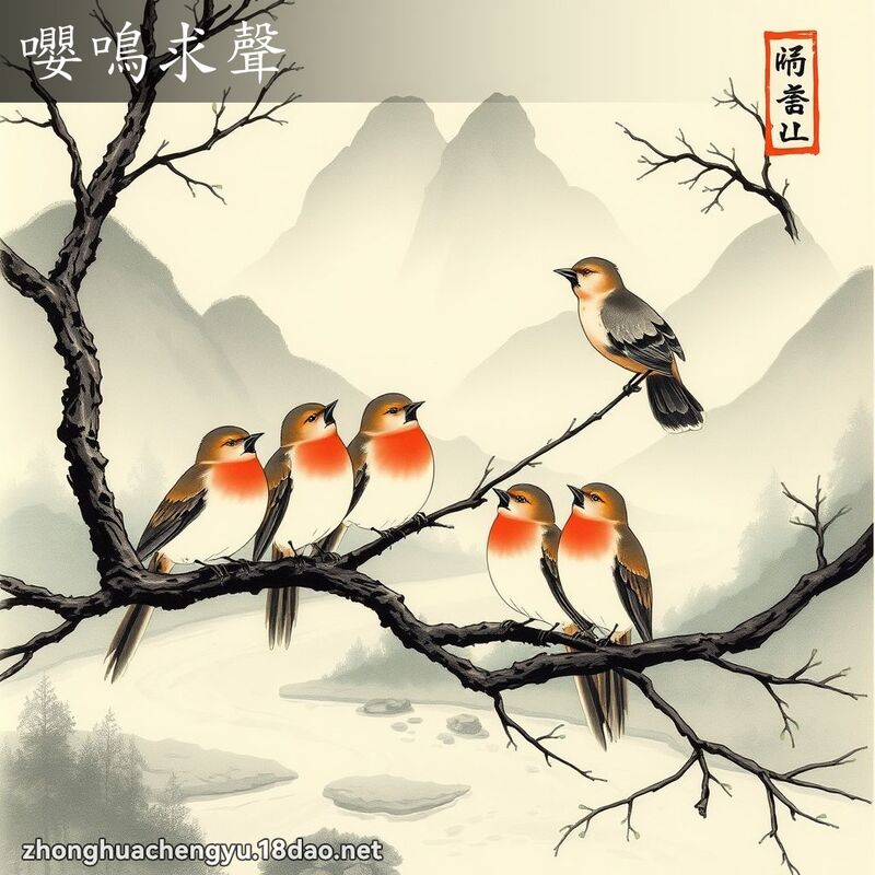 嚶鳴求聲 配图
