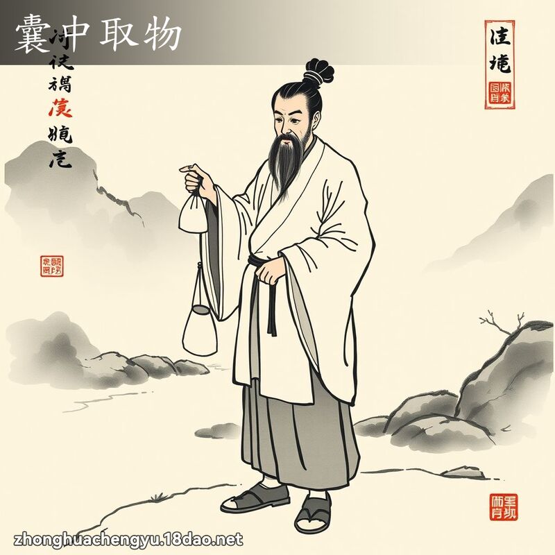 囊中取物 配图