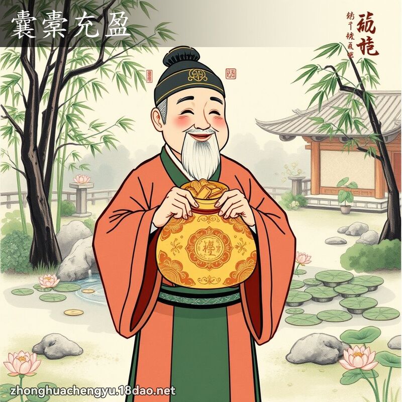 囊橐充盈 配图