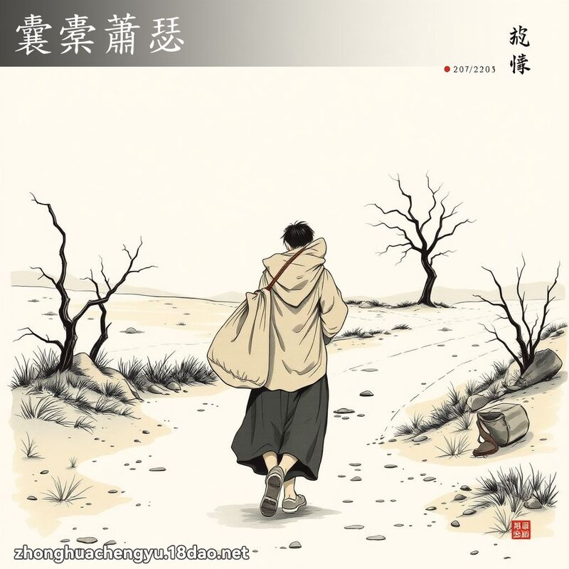 囊橐蕭瑟 配图