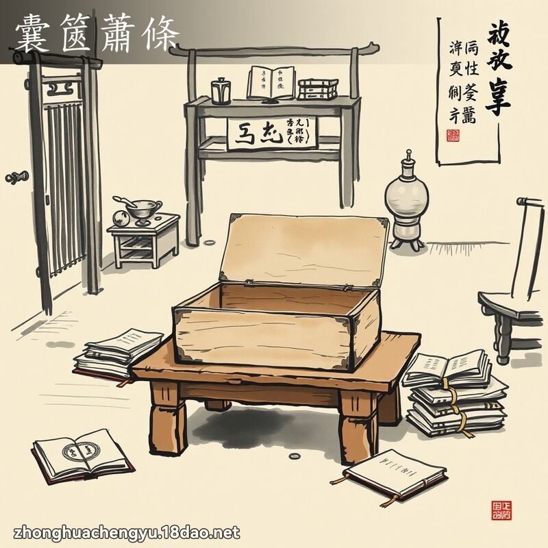 囊篋蕭條 配图