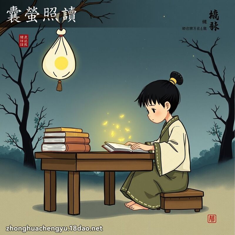 囊螢照讀 配图