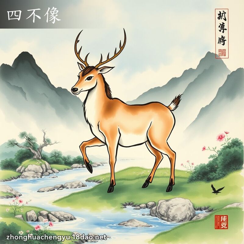 四不像 配图