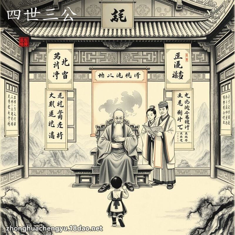 四世三公 配图