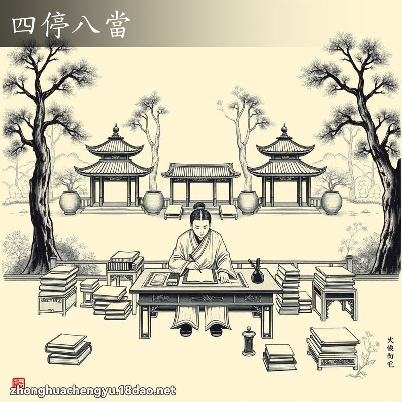 四停八當 配图