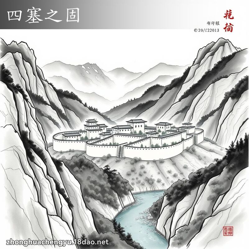 四塞之固 配图