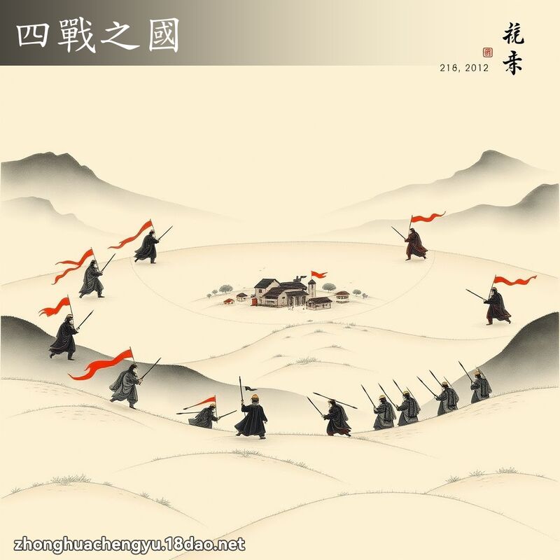 四战之国 配图