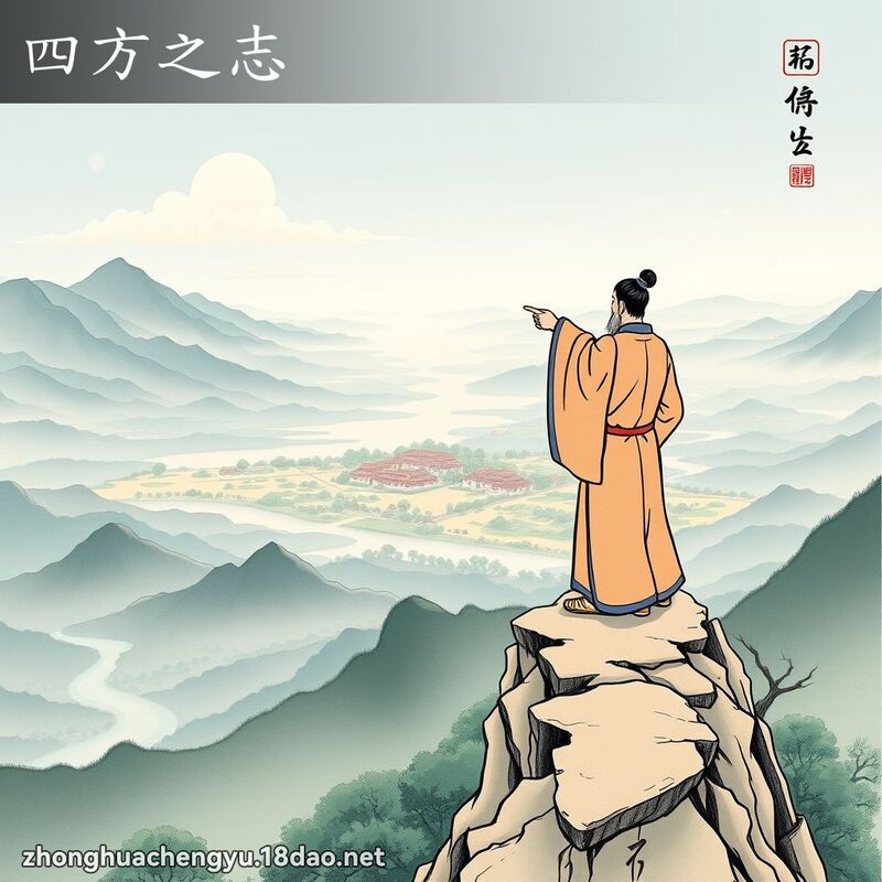 四方之志 配图