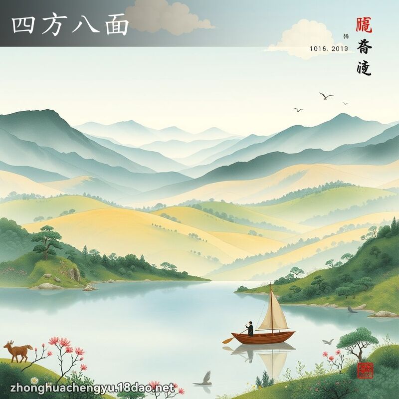 四方八面 配图