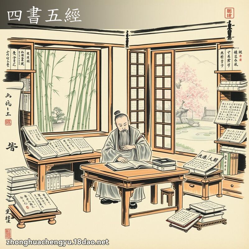 四书五经 配图