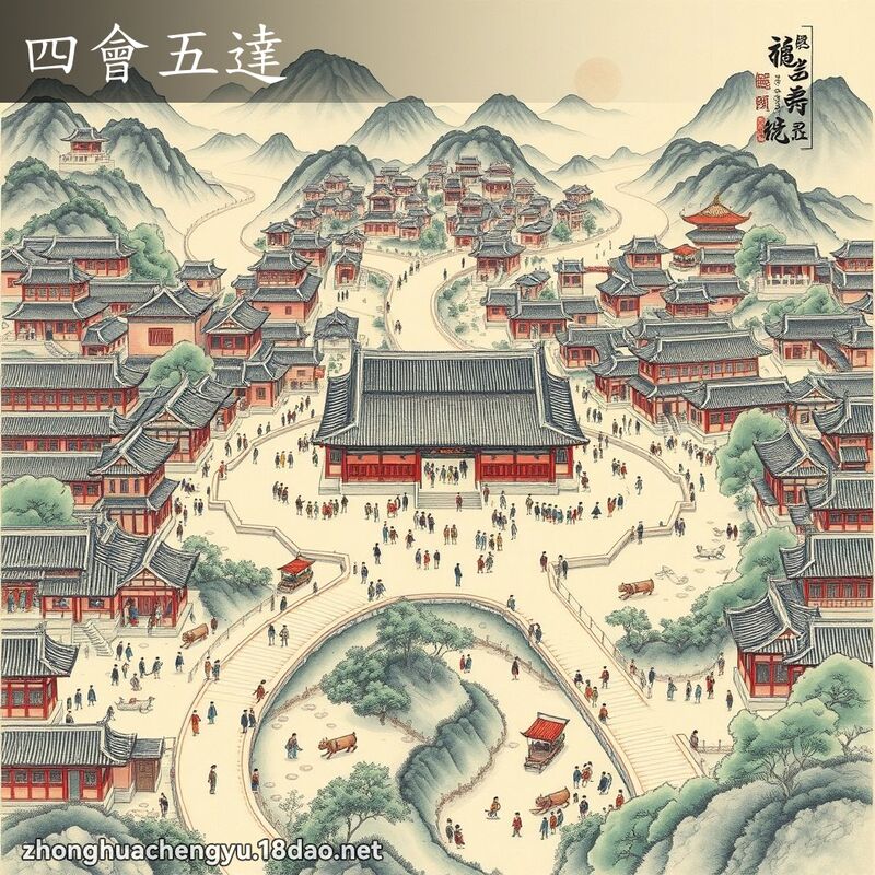四会五达 配图