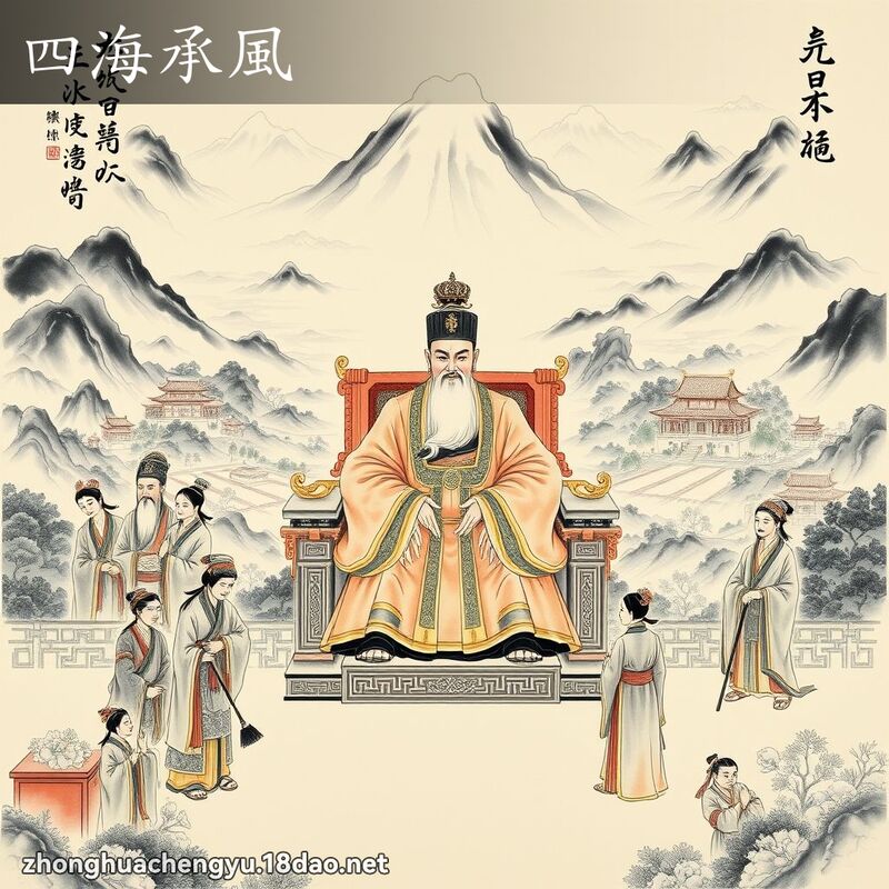 四海承风 配图