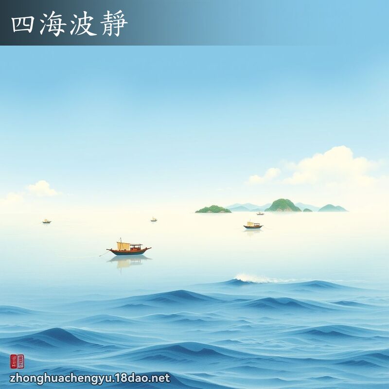 四海波静 配图