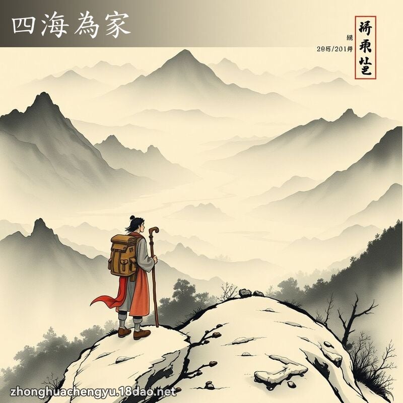 四海为家 配图
