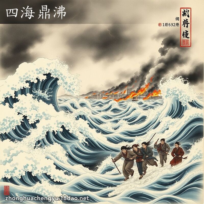 四海鼎沸 配图