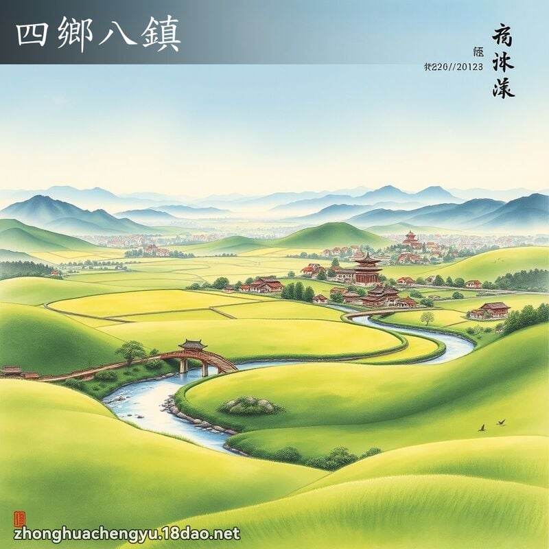 四乡八镇 配图