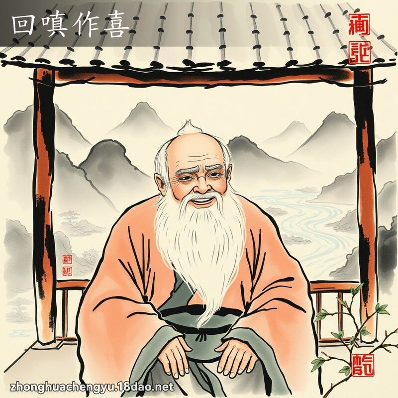 回嗔作喜 配图