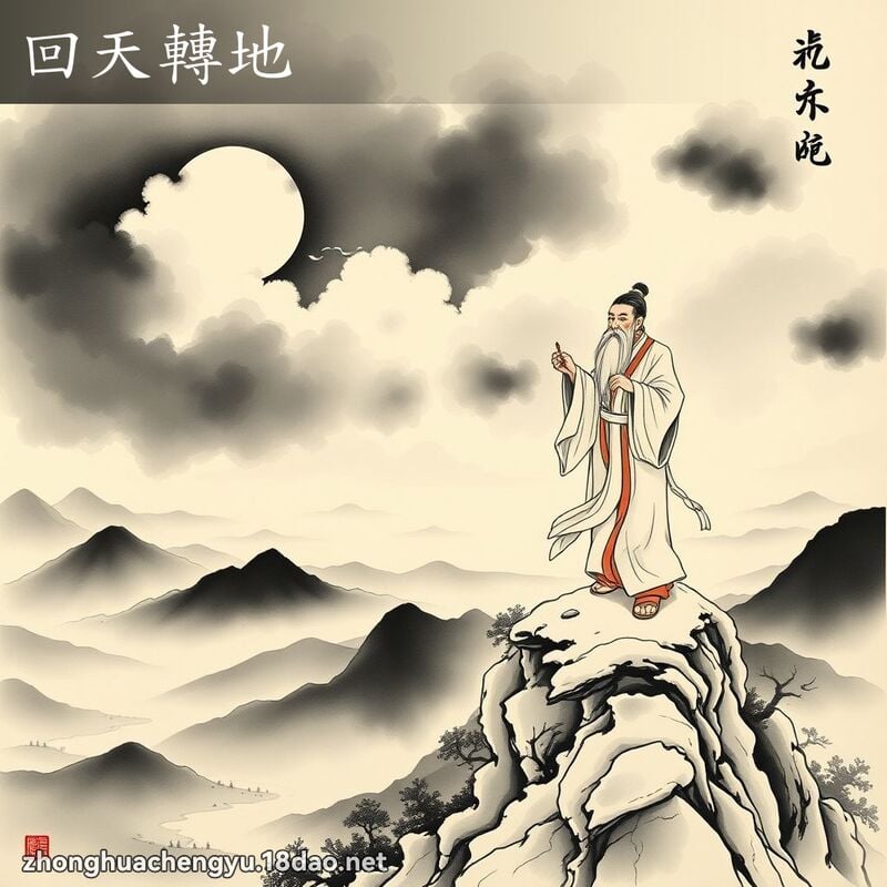 回天转地 配图