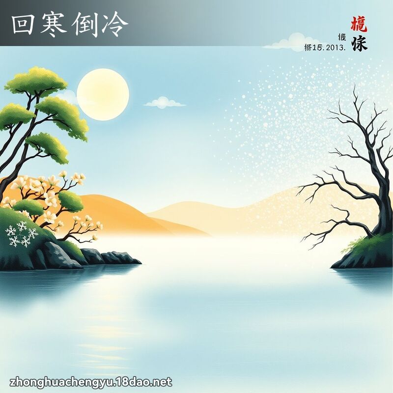 回寒倒冷 配图