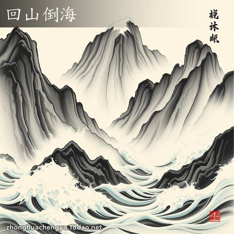 回山倒海 配图