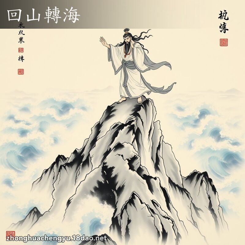 回山转海 配图
