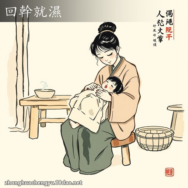 回干就湿 配图