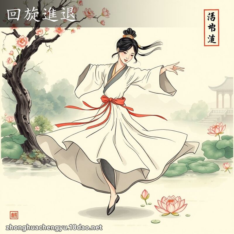 回旋进退 配图