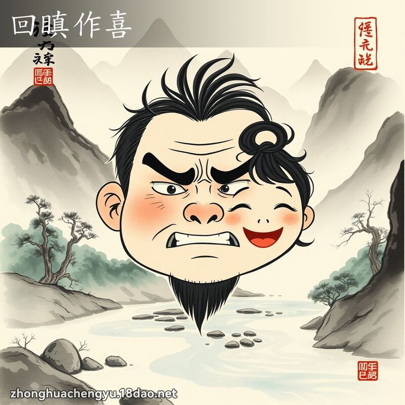 回瞋作喜 配图