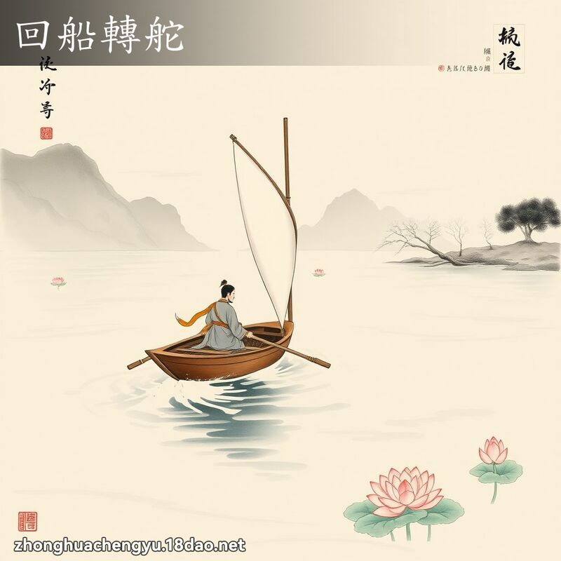 回船转舵 配图