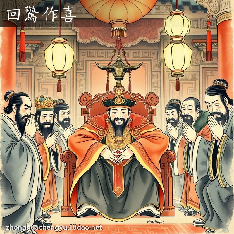 回惊作喜 配图