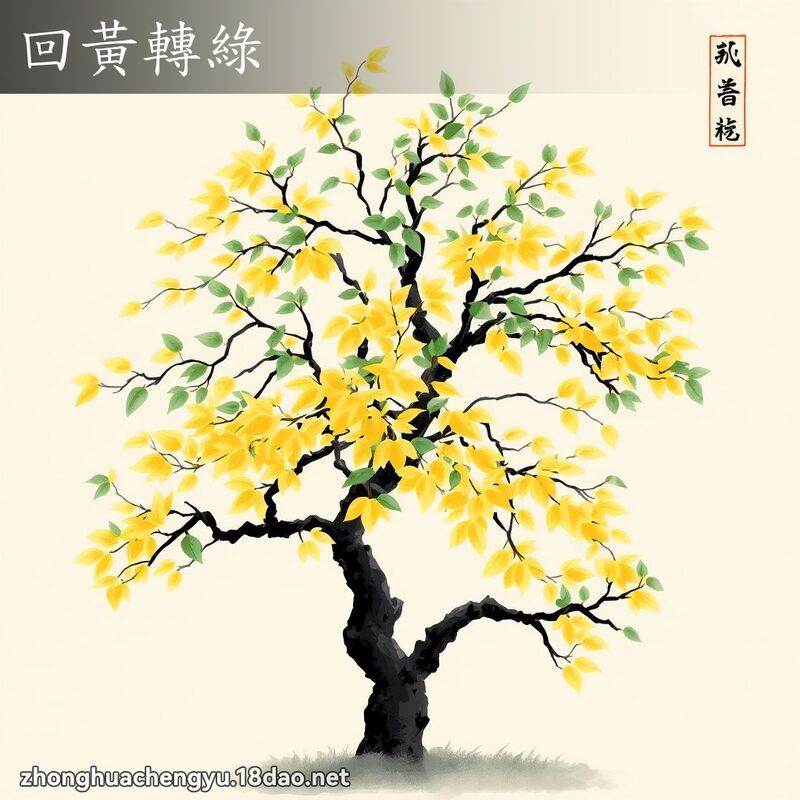 回黄转绿 配图