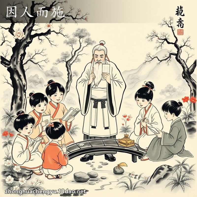 因人而施 配图