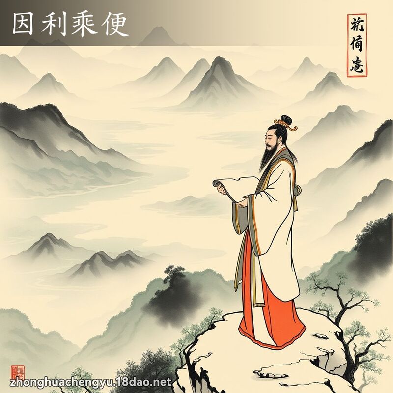 因利乘便 配图
