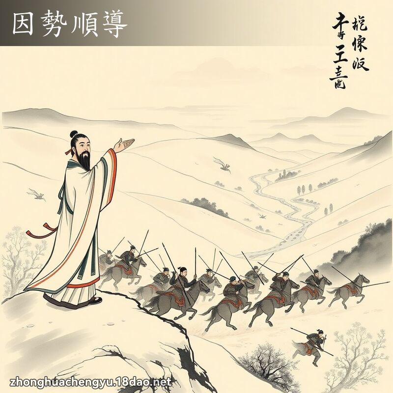 因势顺导 配图