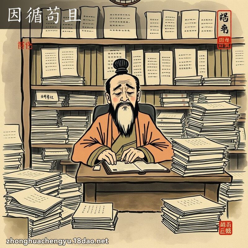 因循苟且 配图