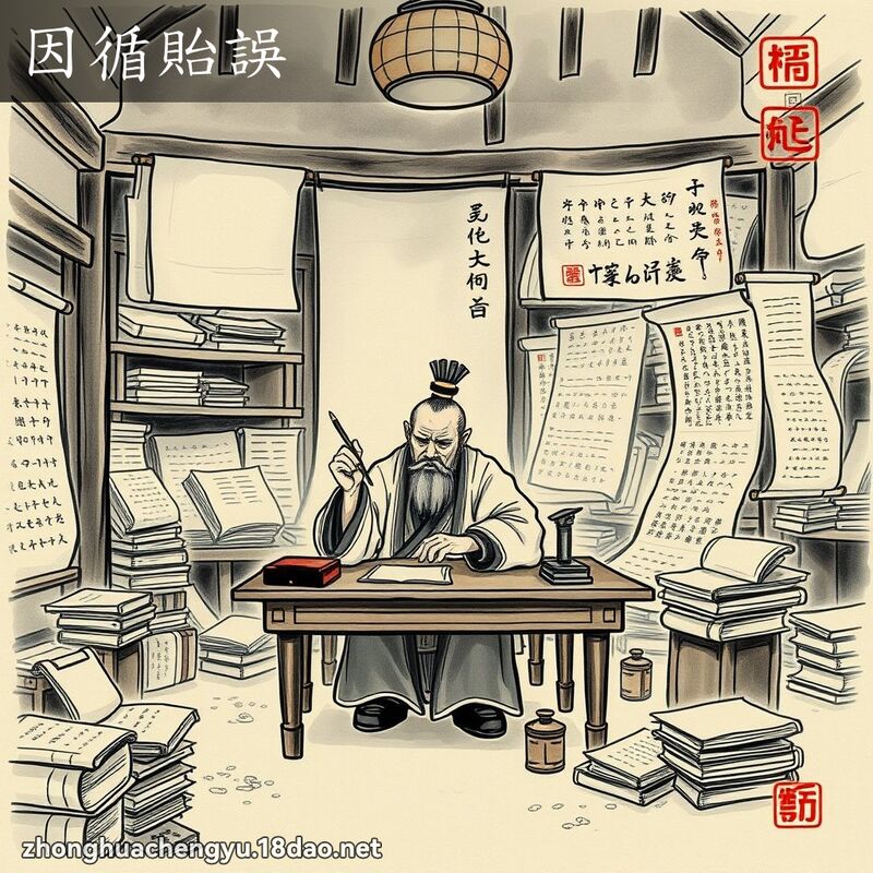 因循貽误 配图