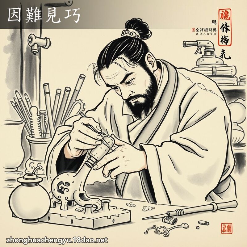 因难见巧 配图