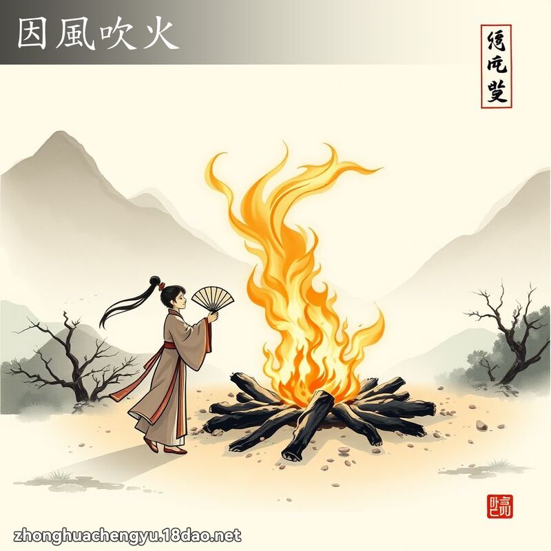 因风吹火 配图