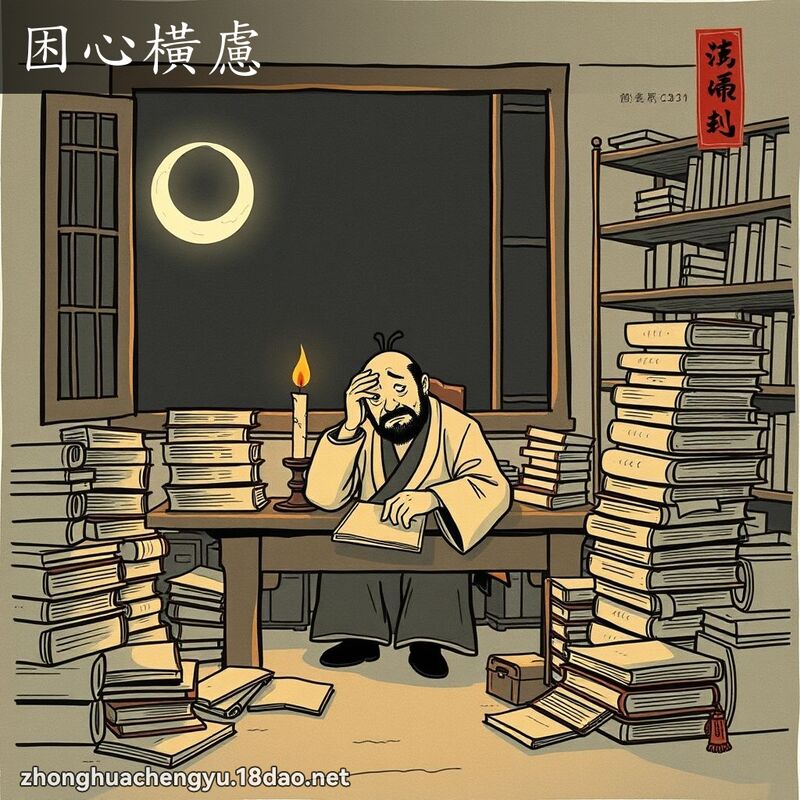 困心横虑 配图