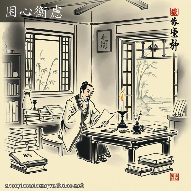 困心衡虑 配图