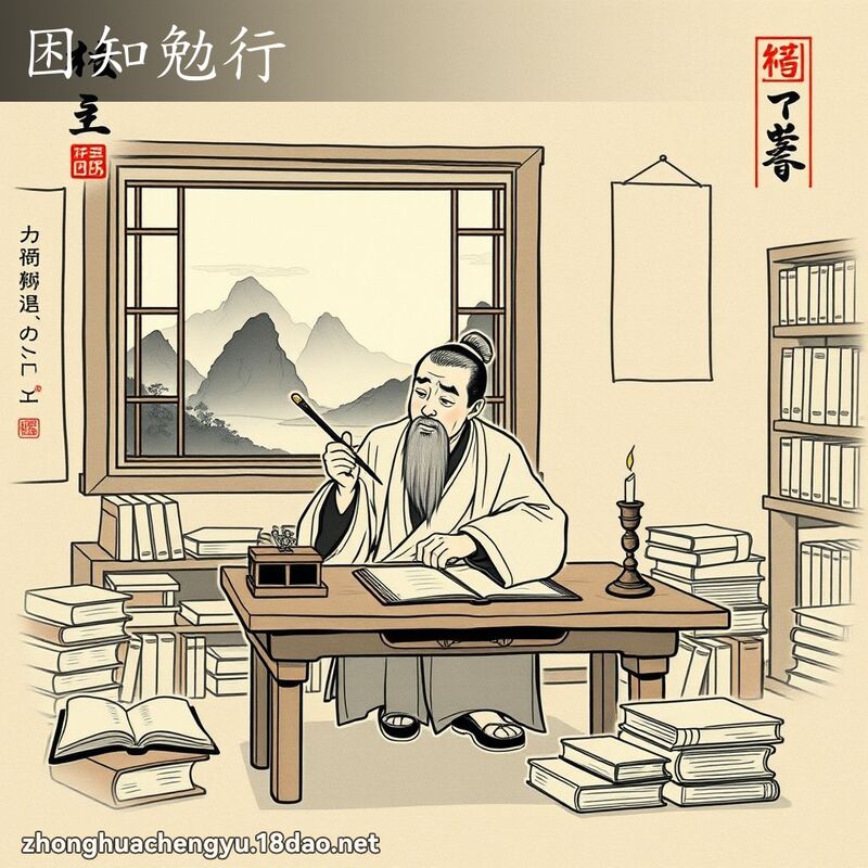 困知勉行 配图