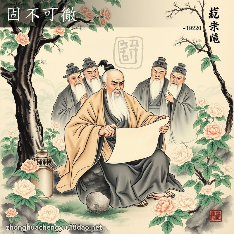 固不可彻 配图
