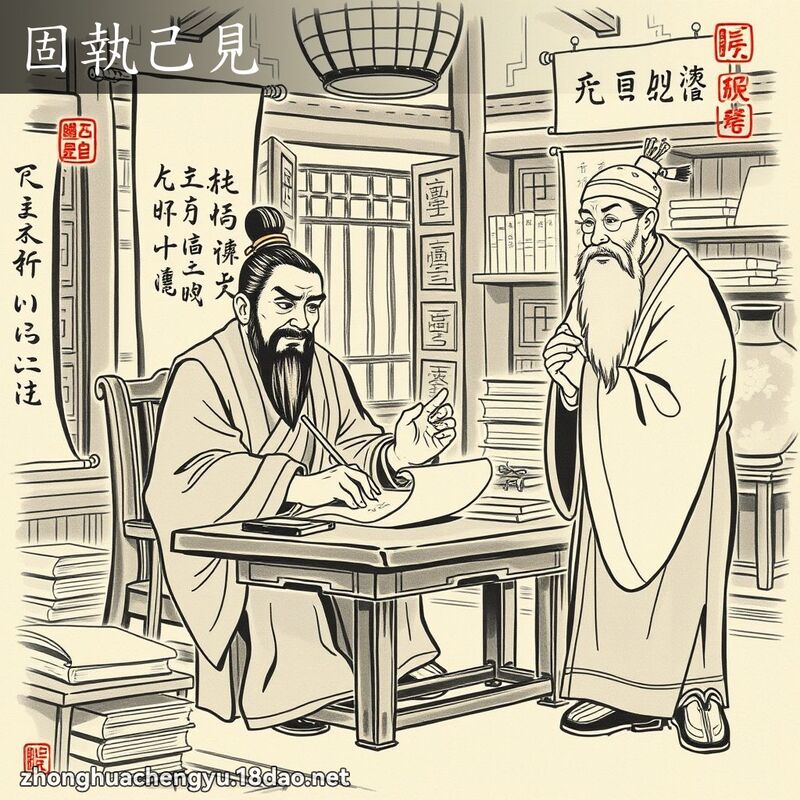 固执己见 配图