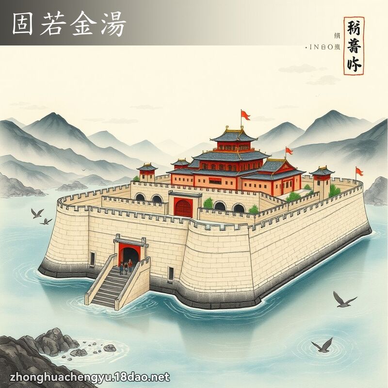 固若金汤 配图
