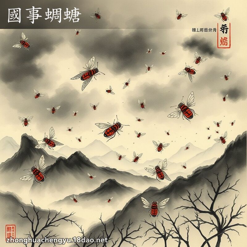 国事蜩螗 配图
